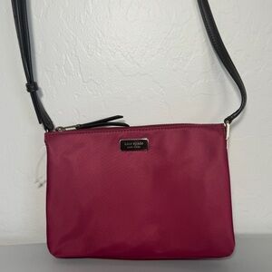 Kate Spade Triple Gusset Nylon Crossbody Bag